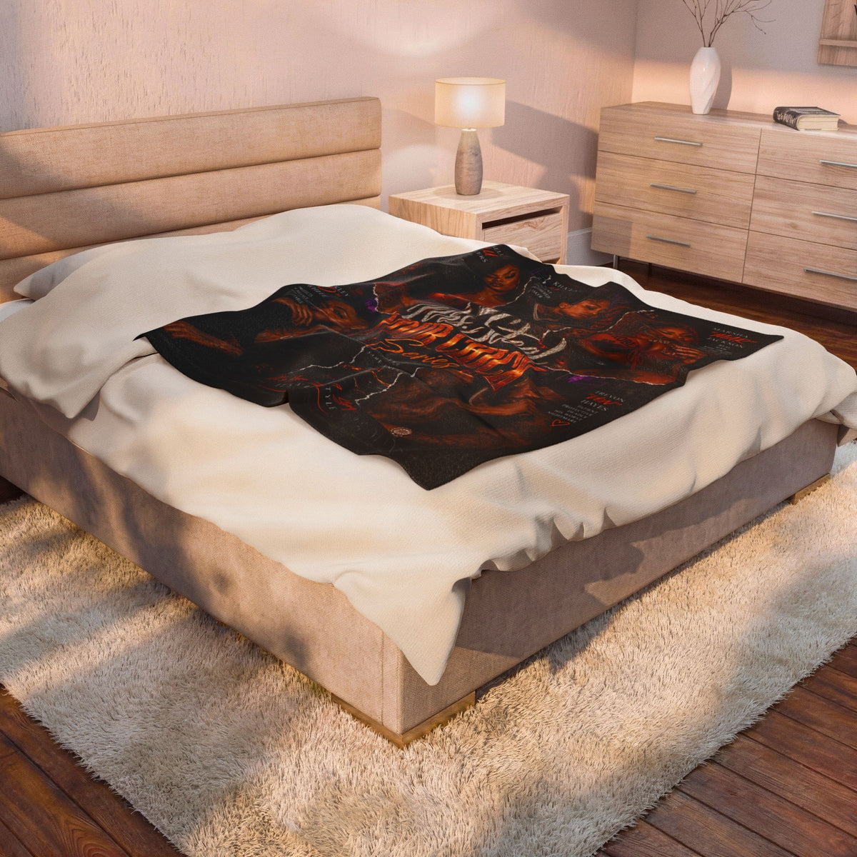 Mrs. Steal Your Chick Plush Blanket