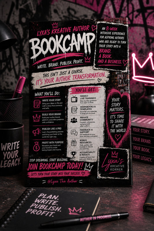 Lyxa’s Kreative Author Bookcamp