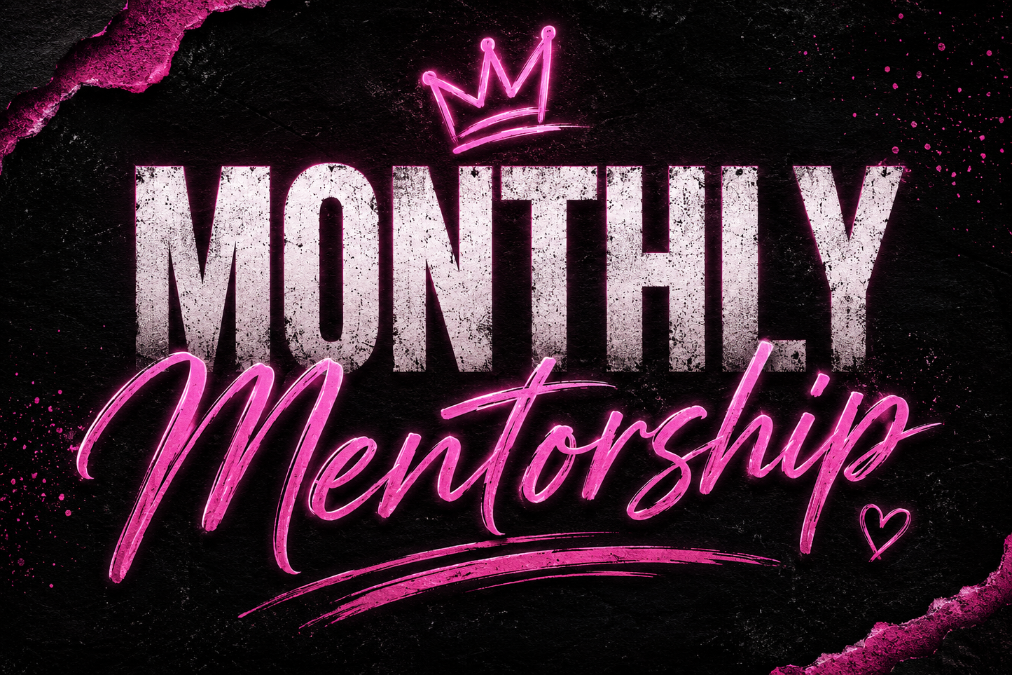 Monthly Mentorship With Lyxa Tha Author