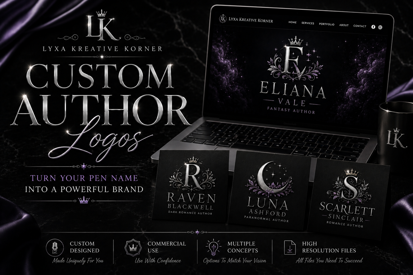 Custom Author Logo
